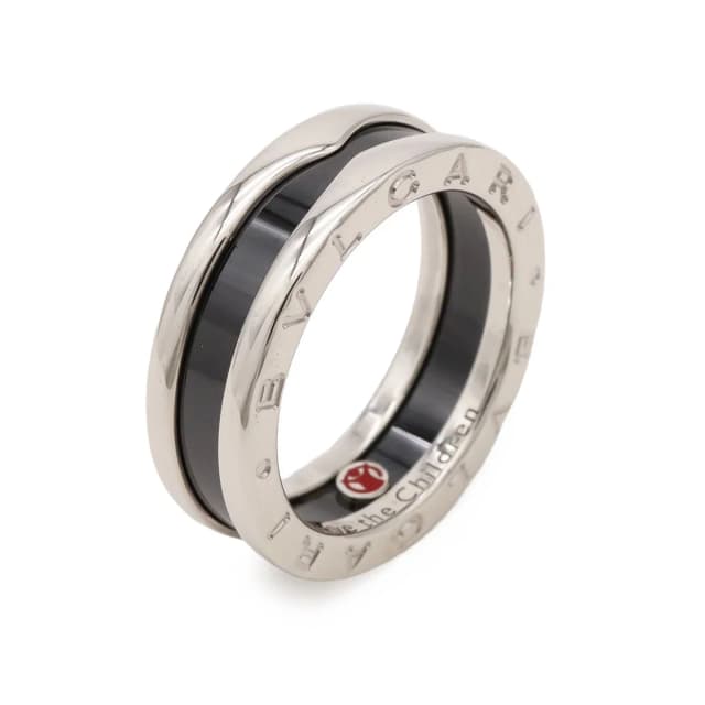 Bvlgari B.zero1 Save the Children Ring Silver in Silver Ceramic from The Reluxe, photo 1 of 1