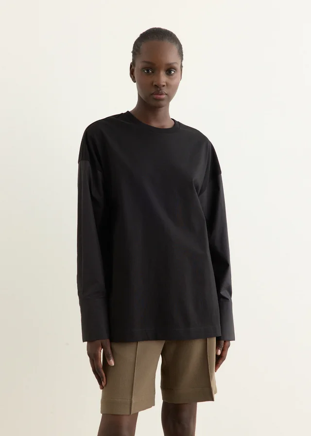 A.Emery Baker Shirt in BLACK, image 1 of 1 from Incu