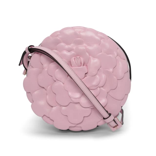Valentino Garavani 03 Rose Edition Atelier Round Cross Body Bag in Pink Lambskin from Blue Spinach, photo 1 of 1