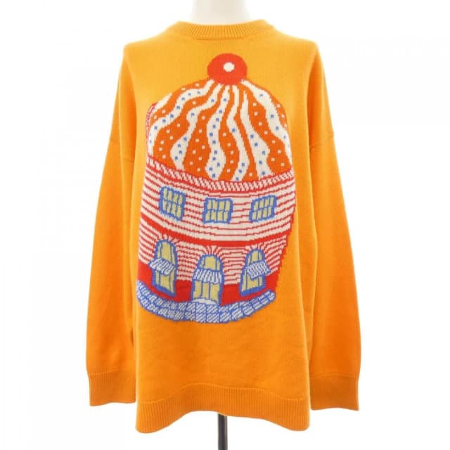 Hermès Fannie Ice Cream Knit Sweater in White Cashmere from The Reluxe, photo 1 of 1