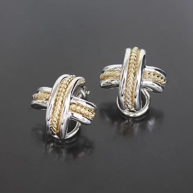 Tiffany & Co. Signature Earrings from The Reluxe, photo 1 of 1