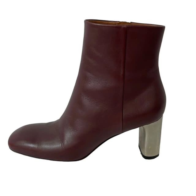 Celine Boots Bordeaux Leather in Burgundy Leather from The Reluxe, photo 1 of 1