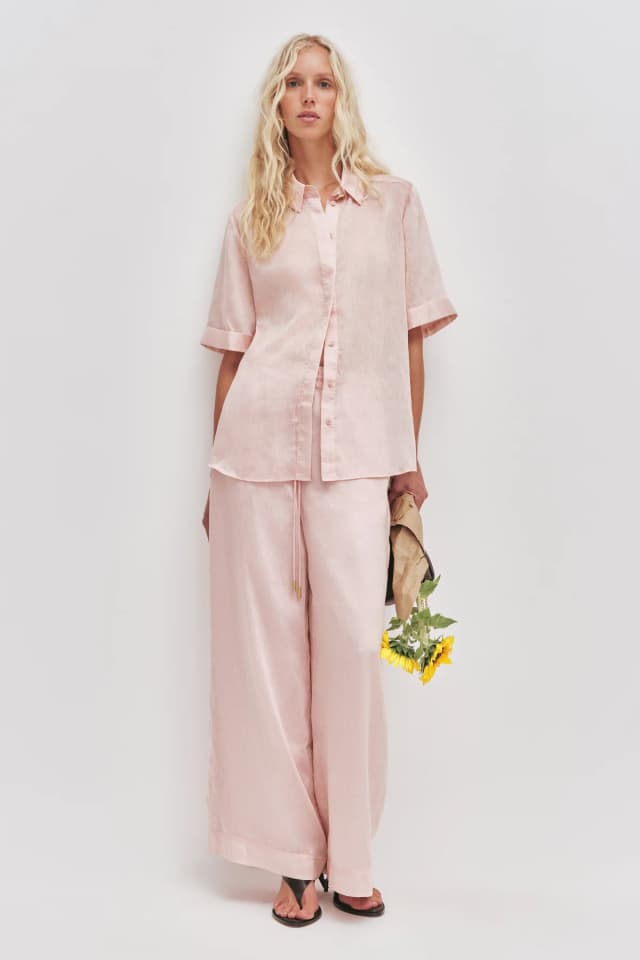 AJE Reef Pant in TEA BLOSSOM, image 1 of 1 from Aje