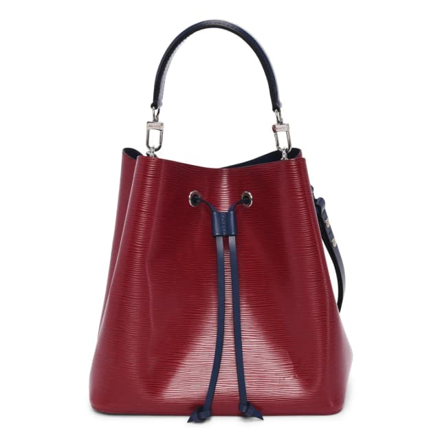 Louis Vuitton Epi Leather NeoNoe MM in Red & Navy Leather from Blue Spinach, photo 1 of 1