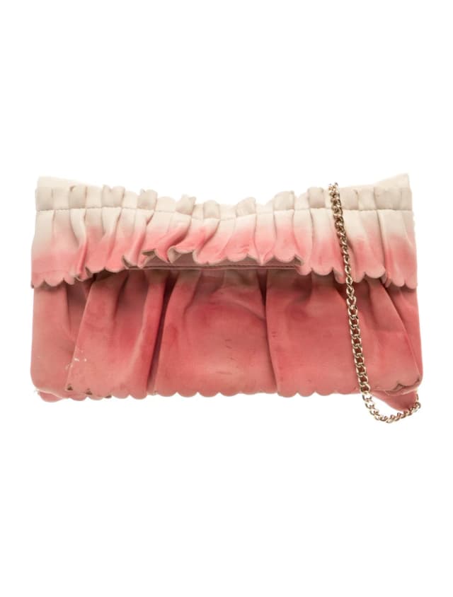 Red Valentino Leather Clutch in pink Leather from The RealReal, photo 1 of 1