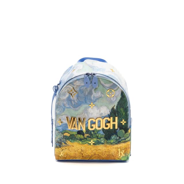 Louis Vuitton Jeff Koons Van Gogh Palm Springs Backpack Monogram Multicolour GHW in Coated canvas from EMIER, photo 1 of 1