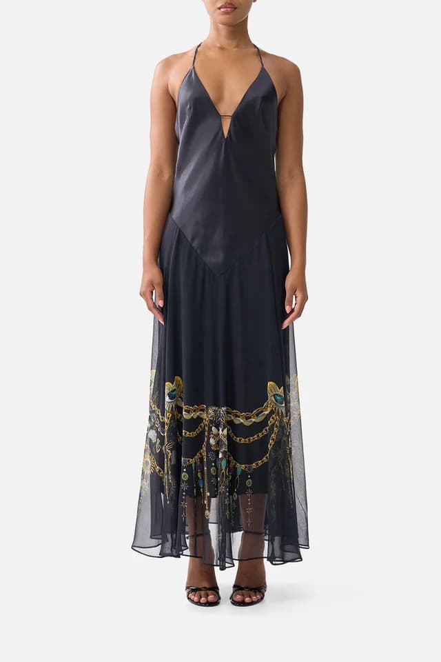 Camilla eBoutique HARDWARE DETAIL SLIP DRESS AMULETS AND ALCHEMY, image 1 of 1 from CAMILLA