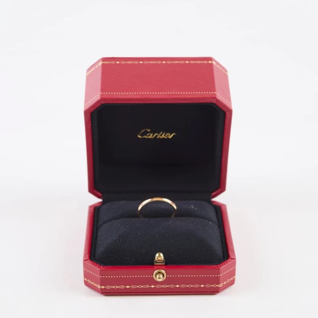 Cartier 1896 Wedding Band Diamond Size 55 10 from The Purse Affair, photo 1 of 1