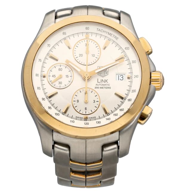 TAG Heuer Link CJF2150 42mm Bi-Colour Watch from H&T, photo 1 of 1