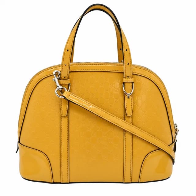 Gucci Microguccissima Patent Leather Dome Satchel in Patent leather from Clotheshorse Anonymous, photo 1 of 1