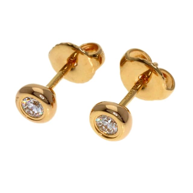 Tiffany & Co. by the Yard Diamond Earrings 18K Pink Gold in Pink from The Reluxe, photo 1 of 1