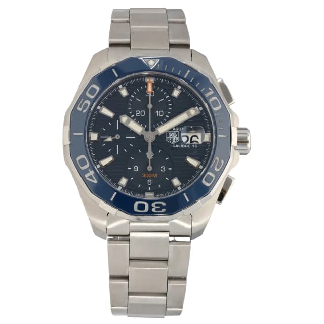 TAG Heuer Aquaracer CAY211B 43mm Stainless Steel Watch from H&T, photo 1 of 1