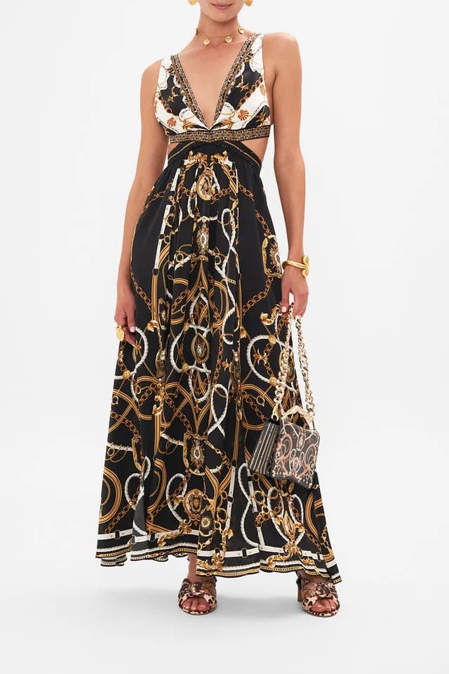 Camilla eBoutique (AU) CUT OUT BACK DRESS COAST TO COAST, image 1 of 1 from CAMILLA