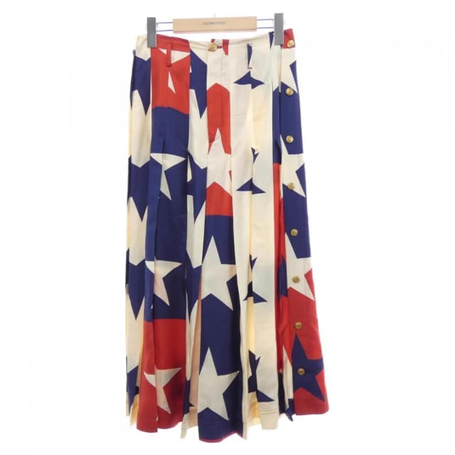 Gucci Pants Navy in Navy Silk from The Reluxe, photo 1 of 1
