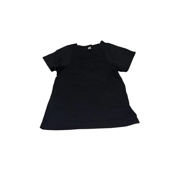 TOTEME Women's T-shirt - Black - XS in black from Depop, photo 1 of 1