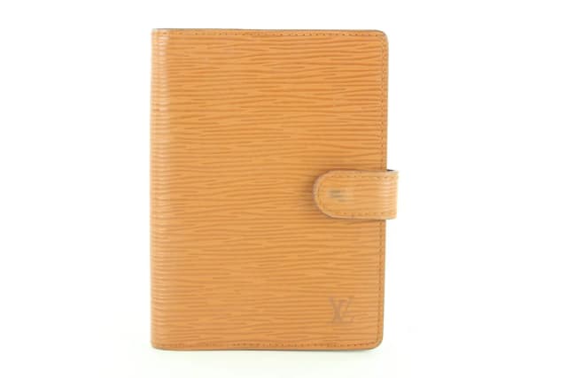 Louis Vuitton Brown Epi Leather Small Ring Agenda PM in Brown Leather from Bagriculture, photo 1 of 1