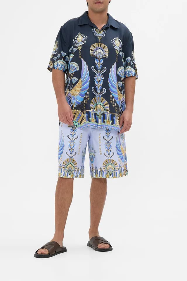 Camilla eBoutique OVERSIZED BUTTON THROUGH SS SHIRT UNDER SCARAB SKIES, image 1 of 1 from CAMILLA