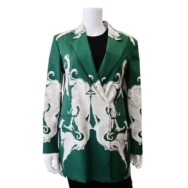 Valentino Garavani Metamorphose Siren Print Double-Breasted Blazer from Clotheshorse Anonymous, photo 1 of 1