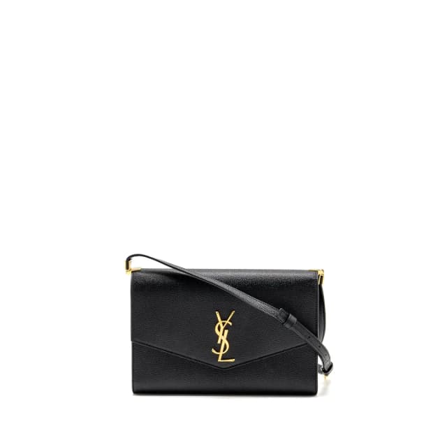 Saint Laurent Mini Uptown crossbody bag calfskin black GHW in Black Calfskin from EMIER, photo 1 of 1