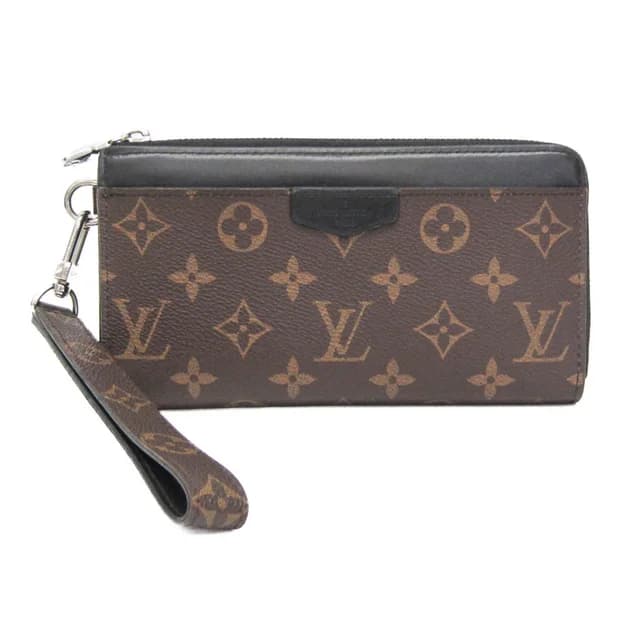 Louis Vuitton Macassar Zippy Dragonne M69407 Men's Monogram Phone Wallet Monogram Macassar in Brown Macassar Monogram from Elady, photo 1 of 1