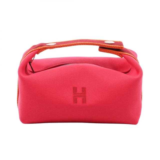 Hermès Handbag Brid-a-brac PM 04 Hibiscus Canvas Bride-a-Brac PM in Canvas from The Reluxe, photo 1 of 1