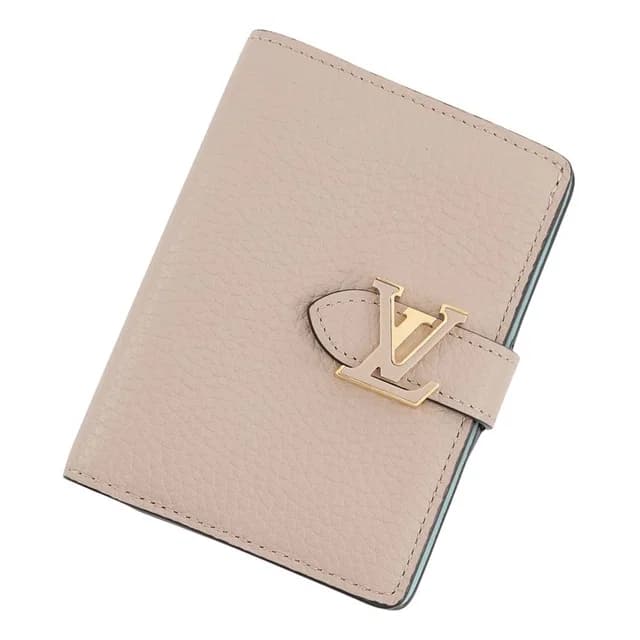 Bifold Wallet Taurillon Leather LV Vertical Compact in Leather from The Reluxe, photo 1 of 1