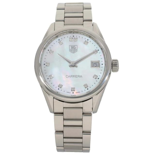 TAG Heuer Carrera WAR1314 32mm Stainless Steel Watch from H&T, photo 1 of 1