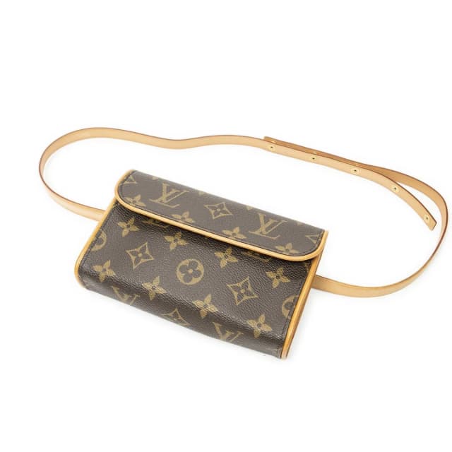 Louis Vuitton Pochette Florentine Brown Monogram Canvas Handbag in Brown Coated canvas from The Reluxe, photo 1 of 1