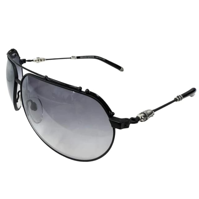 Chrome Hearts Kuf Fannaw II Cross Two Bridge Teardrop Sunglasses 66 Eyewear from The Reluxe, photo 1 of 1