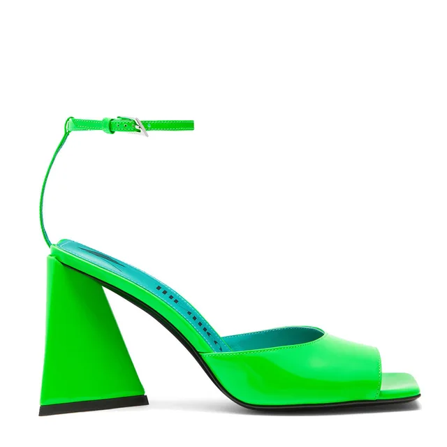 THE ATTICO Piper 85 Patent, Emerald, image 1 of 1 from Cultstatus