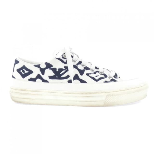 Louis Vuitton Urs Fischer Sneakers White Black in Black from The Reluxe, photo 1 of 1