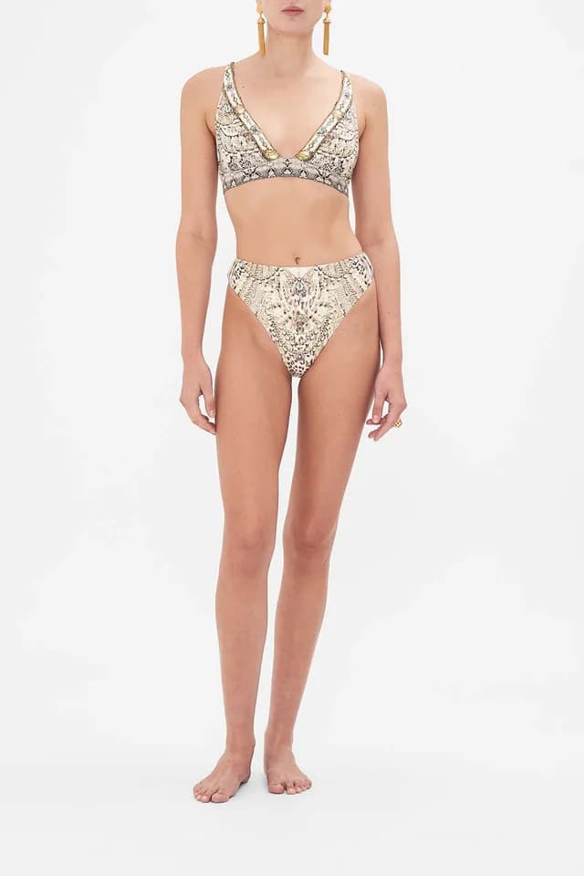 Camilla eBoutique HIGH WAIST HIGH LEG BRIEF LOOKING GLASS HOUSES, image 1 of 1 from CAMILLA
