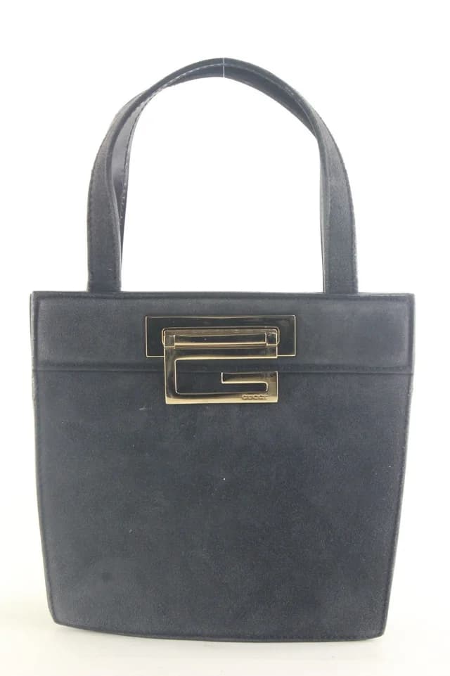 Gucci Suede Tom Ford Era Tote G Logo Turnlock in Suede from Bagriculture, photo 1 of 1