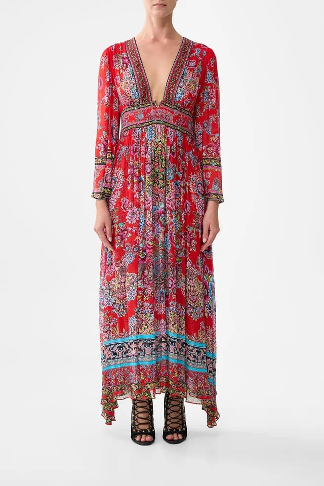 Camilla eBoutique HARDWARE DETAIL LONG SLEEVE DRESS ARTISANS OF ANATOLIA, image 1 of 1 from CAMILLA