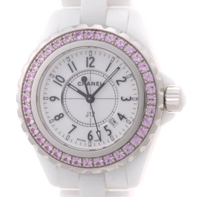 Chanel Watch Ceramic SS White Dial in White Ceramic from The Reluxe, photo 1 of 1