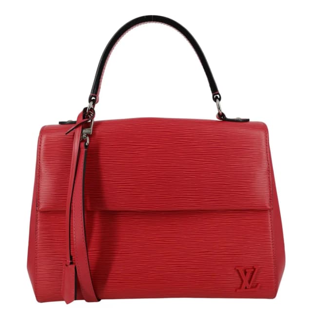 Louis Vuitton Cluny MM Epi Leather Top Handle Crossbody Bag Red in Red Leather from Dallas Designer Handbags, photo 1 of 1