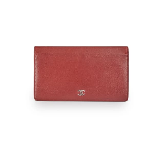 Chanel Vintage Long Wallet in Leather from The Purse Affair, photo 1 of 1