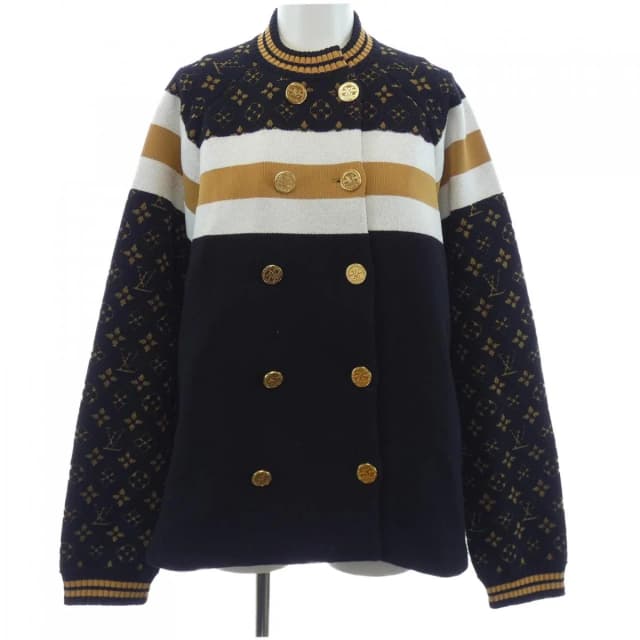 Louis Vuitton Coat Black in Black Cashmere from The Reluxe, photo 1 of 1