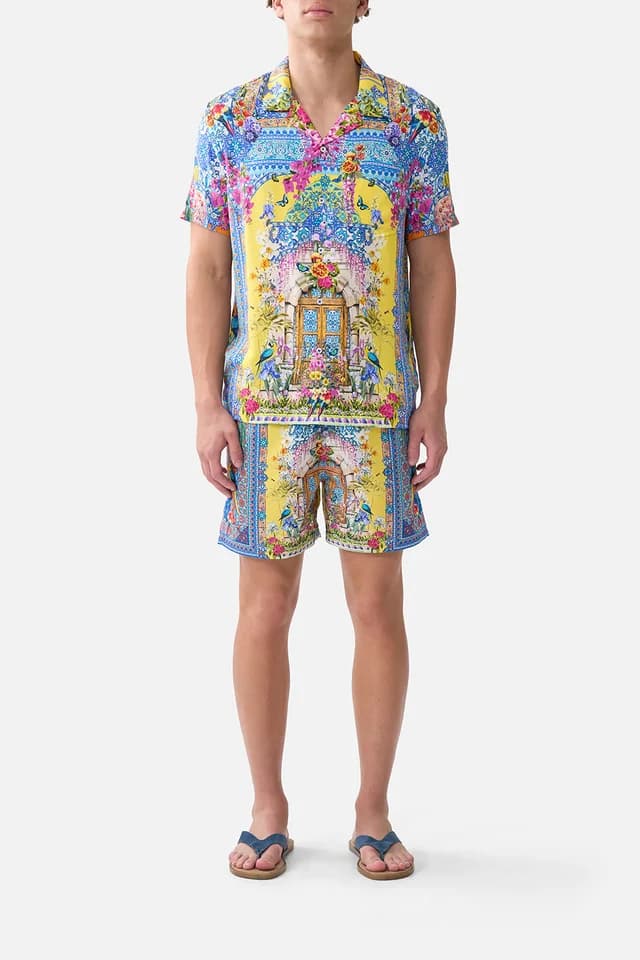 Camilla eBoutique SHORT SLEEVE CAMP COLLARED SHIRT SULTANAHMET SUMMER, image 1 of 1 from CAMILLA