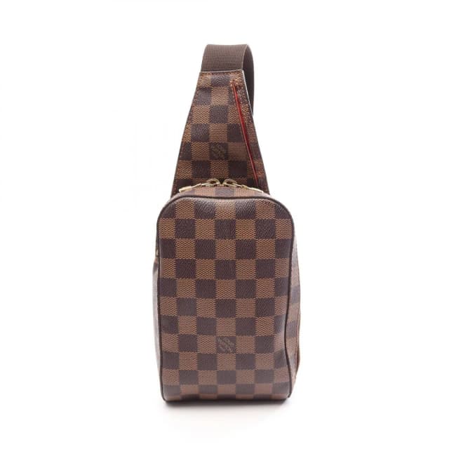 Louis Vuitton Waist Bag Damier Geronimos Ebene in Brown Coated canvas from The Reluxe, photo 1 of 1
