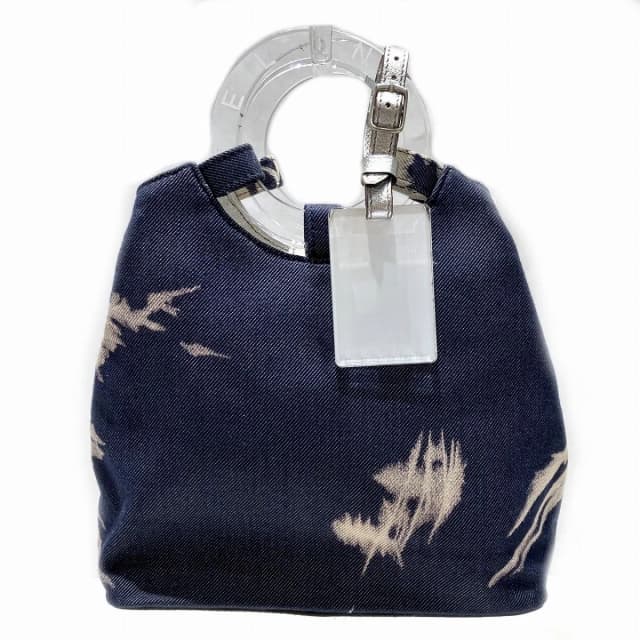 Celine Circle Logo Handle Tote Bag Denim Canvas in Canvas from The Reluxe, photo 1 of 1