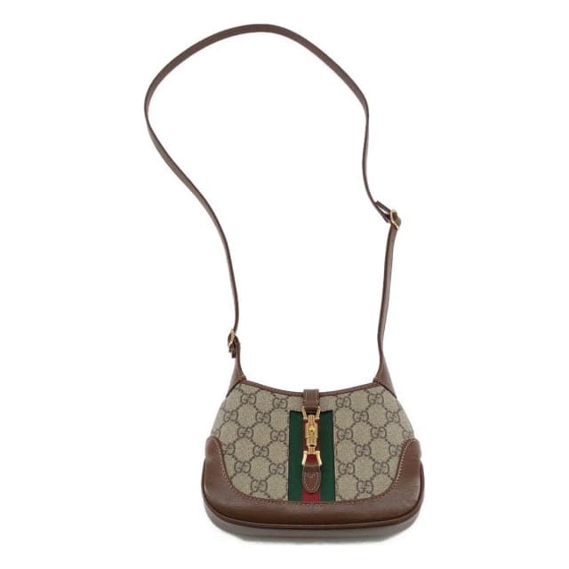 Gucci Jackie GG Supreme Shoulder Bag Beige in Beige from The Reluxe, photo 1 of 1