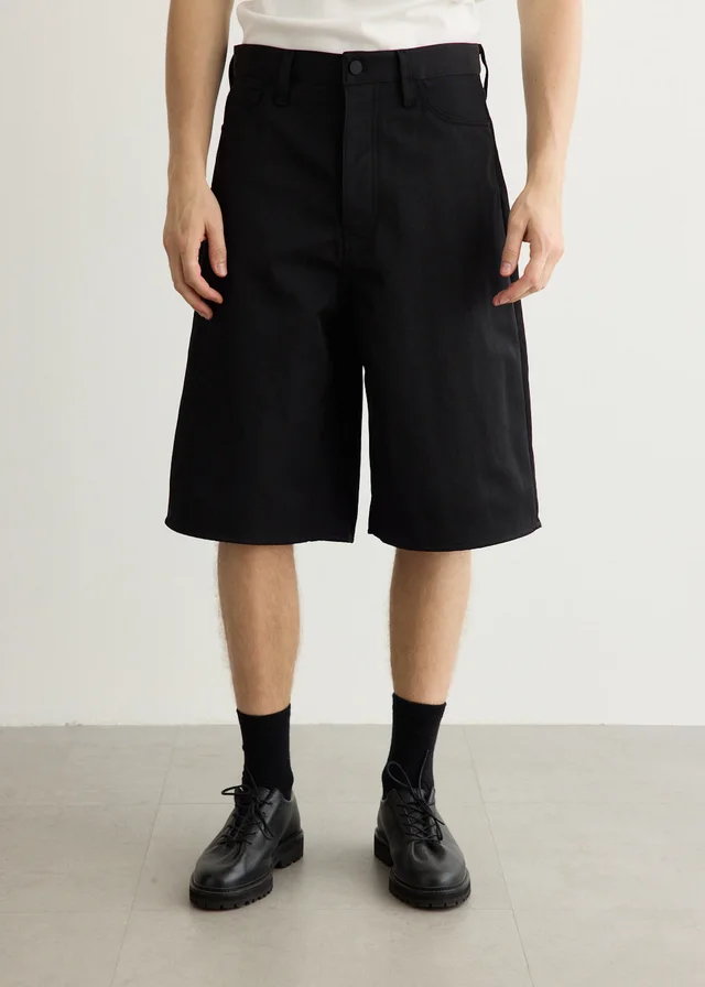 Fear of God Essentials 5 Pocket Shorts in VINTAGE BLACK, image 1 of 1 from Incu