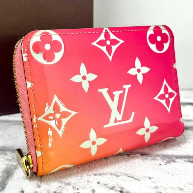 Louis Vuitton Valentine's Day Limited Vernis Sunrise Zippy Coin Purse from The Reluxe, photo 1 of 1