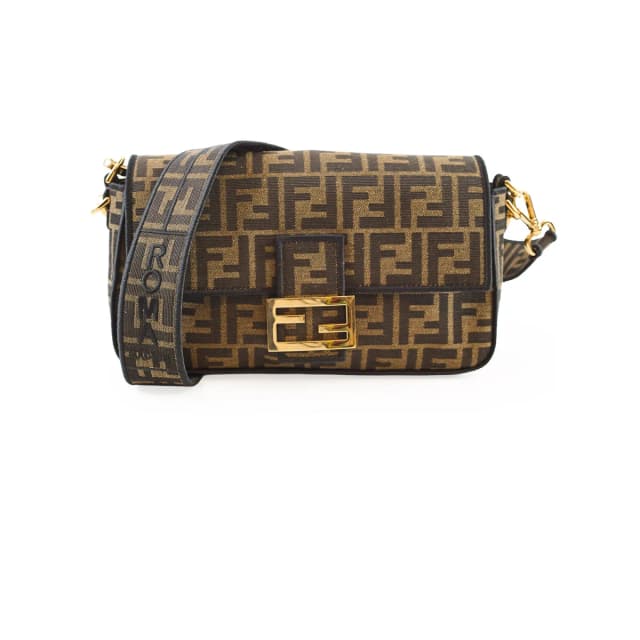 Fendi Baguette Zucca Brown in Brown Canvas from The Purse Affair, photo 1 of 1