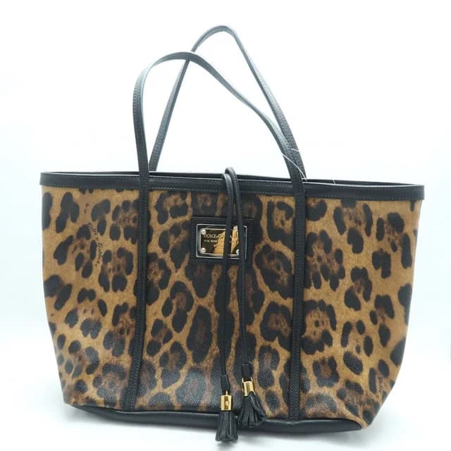 Dolce & Gabbana Tote Bag Leopard Fringe from The Reluxe, photo 1 of 1