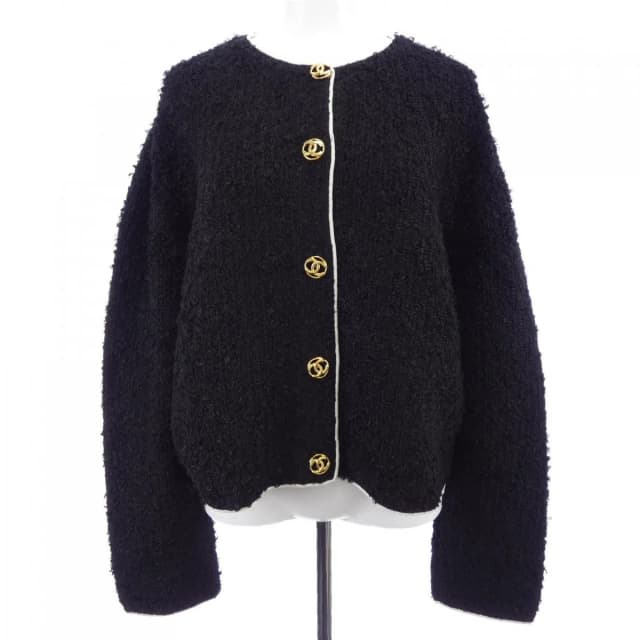 Chanel Collarless Jacket Black in Black from The Reluxe, photo 1 of 1