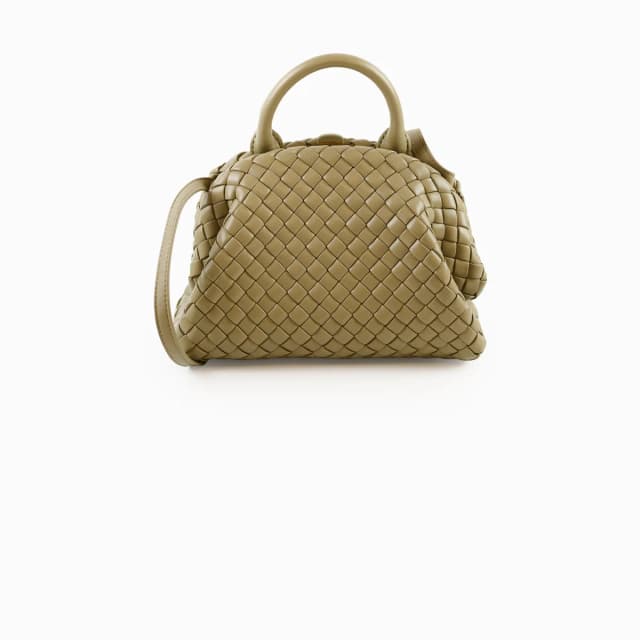 Bottega Veneta Mini Handle Sage 9/10 in Lambskin from The Purse Affair, photo 1 of 1