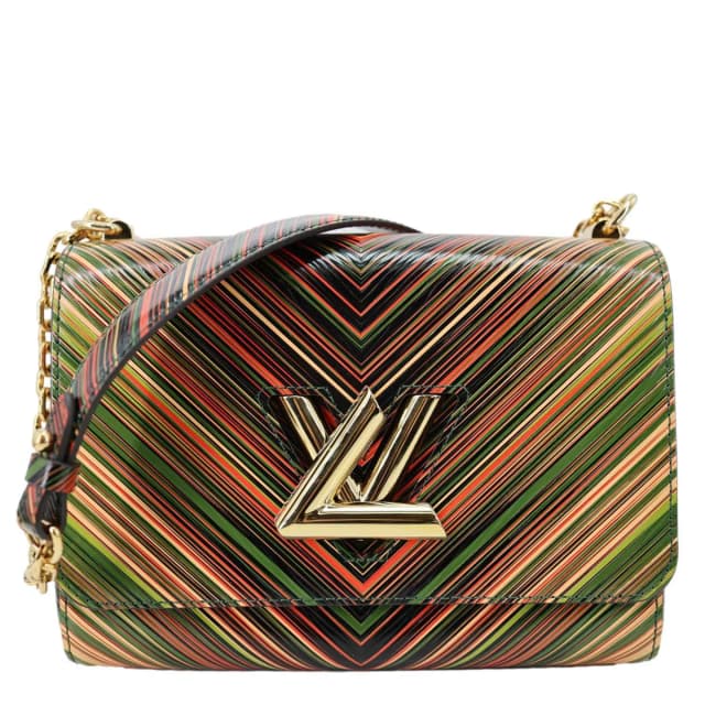 Louis Vuitton Twist MM Tropical Epi Leather Shoulder Bag Green in Green Leather from Dallas Designer Handbags, photo 1 of 1