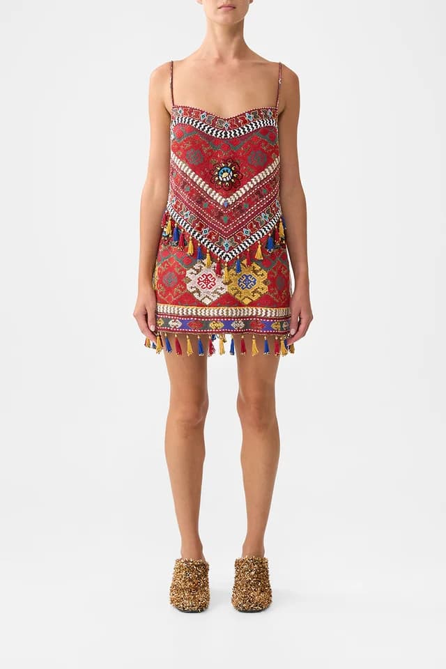 Camilla eBoutique MINIMAL SHIFT DRESS PATCHWORK ALCHEMY, image 1 of 1 from CAMILLA